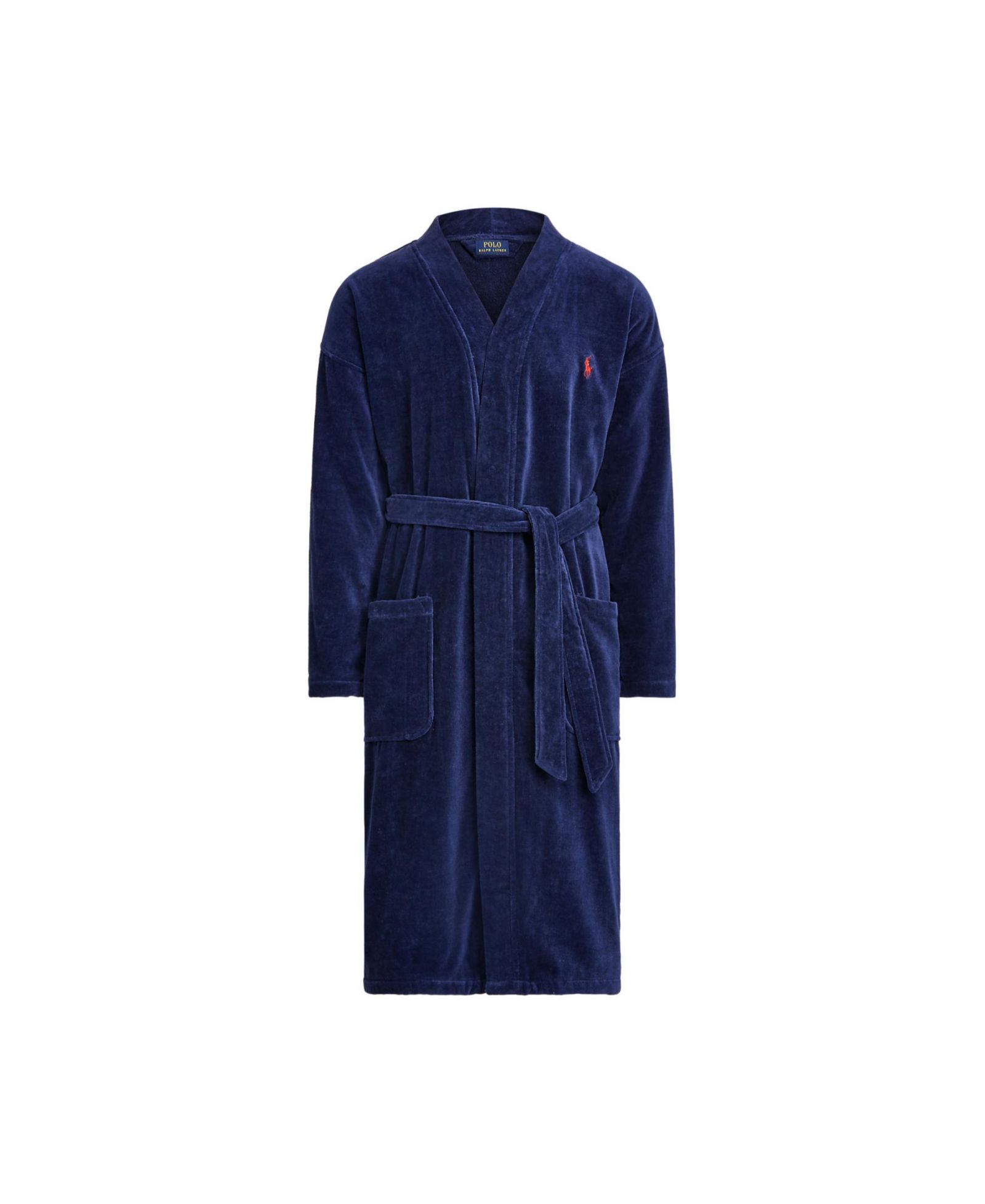 Polo Ralph Lauren Men's Sleepwear Soft Cotton Kimono Velour Robe