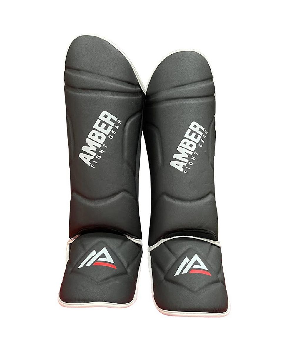 Amber Sports Защита для голени и стопы Muay Thai, Large