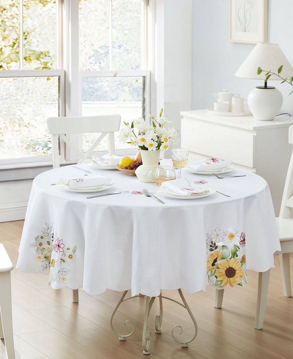 Скатерть Elrene Sunflower and Daisies