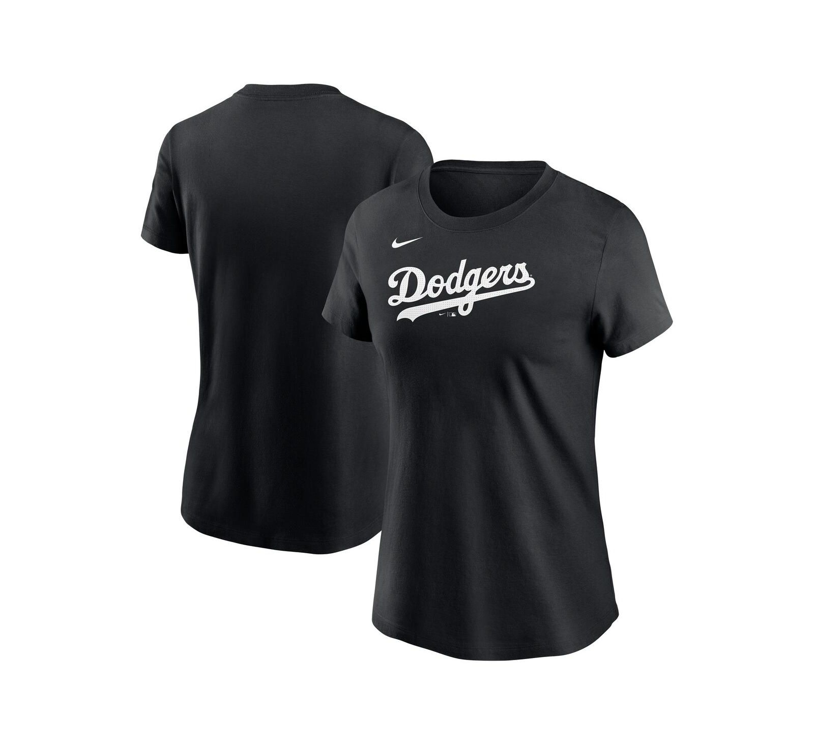 Мужская футболка Nike Los Angeles Dodgers Wordmark Black