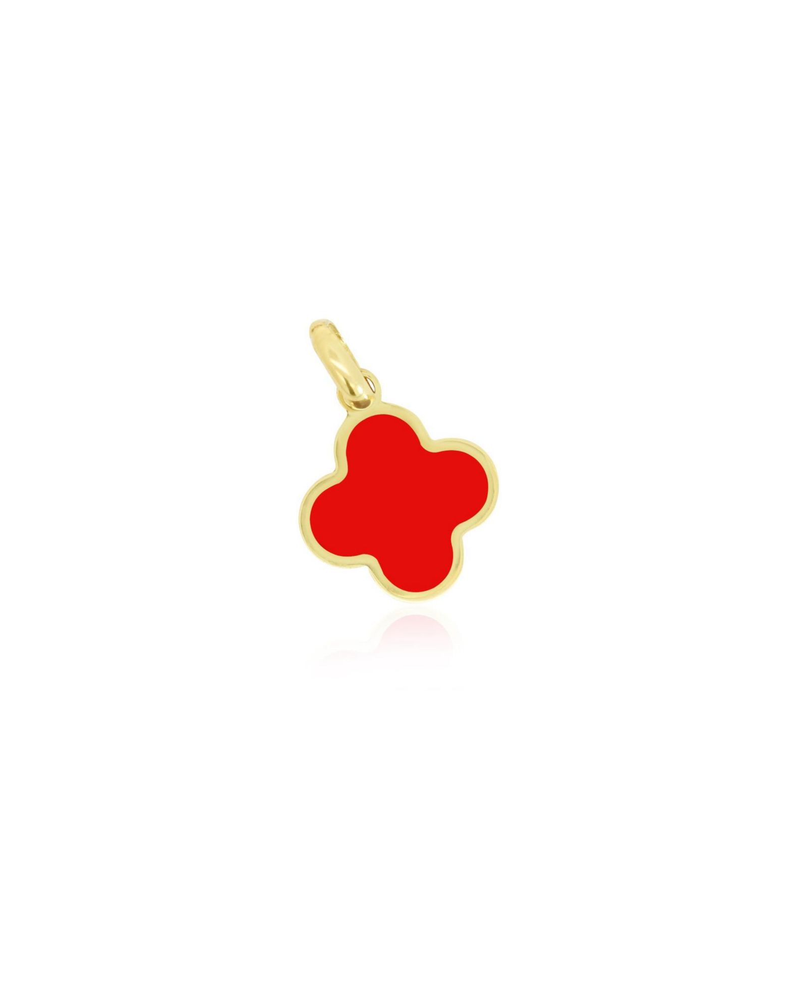 Шарм The Lovery Coral Clover Charm - 10 мм