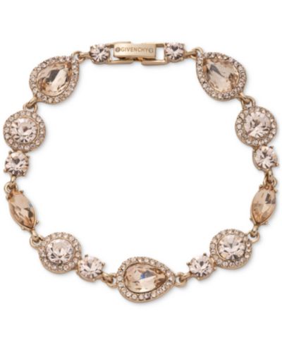Givenchy Браслет Flex с кристаллами Mixed Crystal Halo