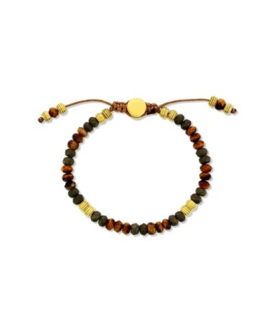 Pyrite & tiger eye