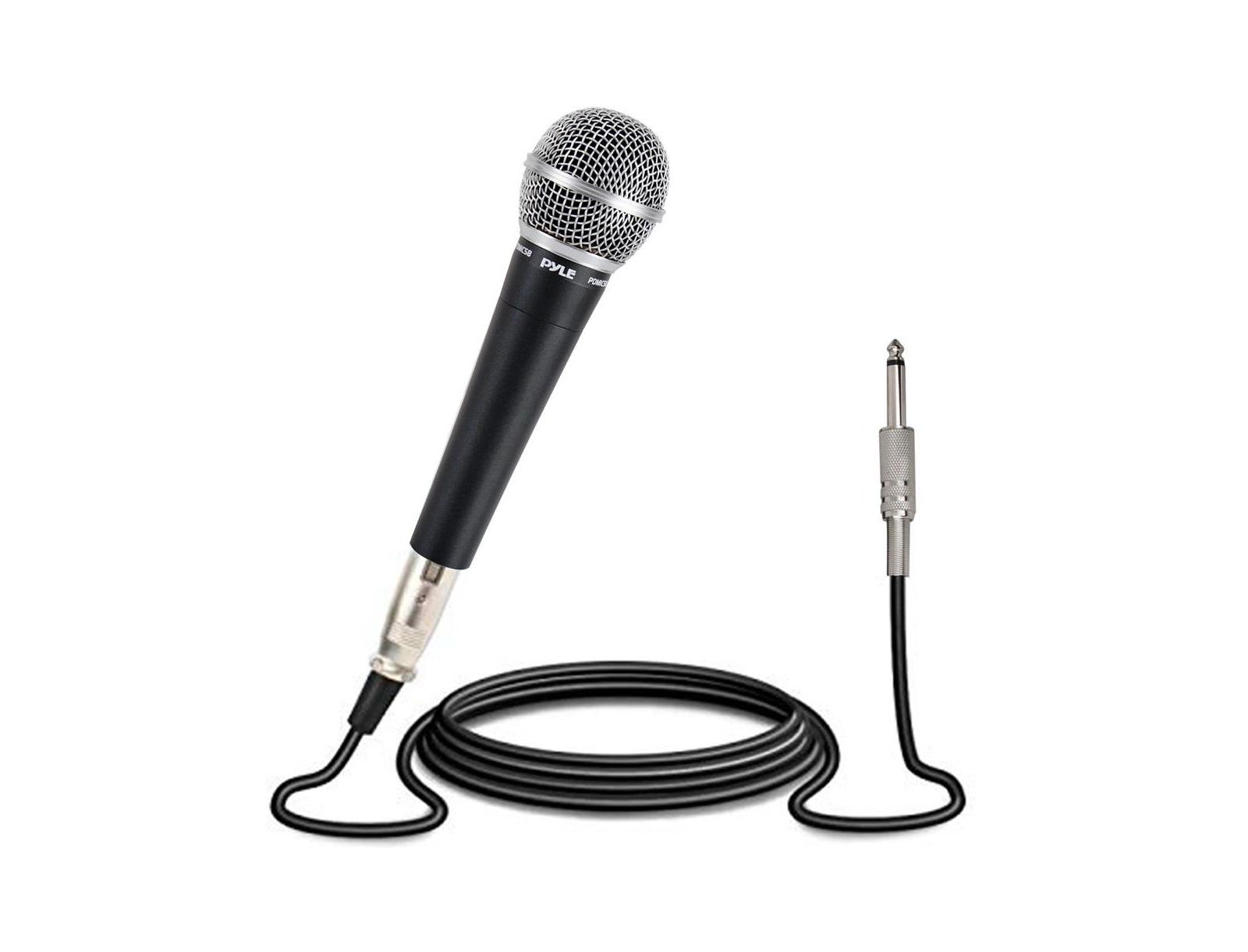 Профессиональный динамический микрофон Pyle Unidirectional Handheld с кабелем XLR
