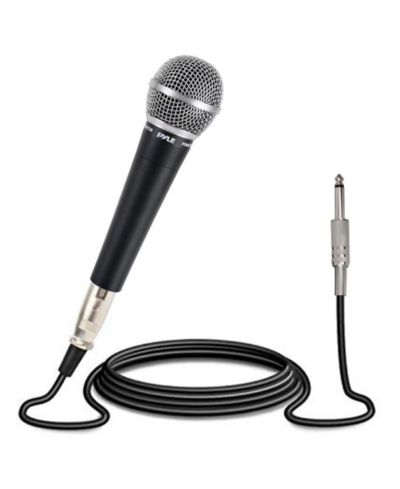 Профессиональный динамический микрофон Pyle Unidirectional Handheld с кабелем XLR