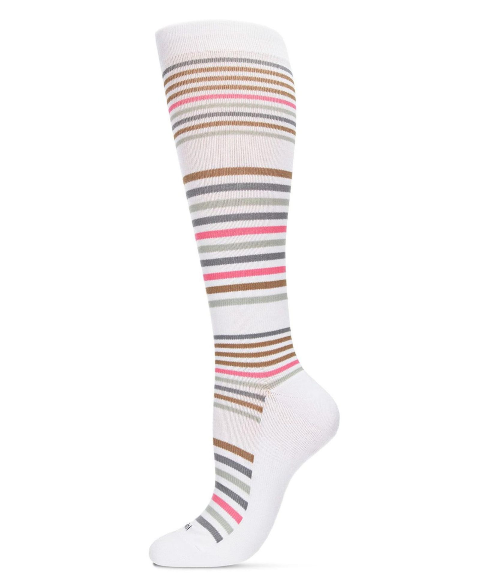 Компрессионные носки MeMoi Classic Stripes 8-15mmHg MFY06346