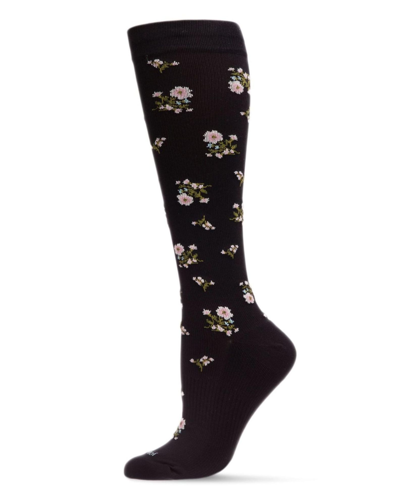 Женские компрессионные носки MeMoi Ditsy Floral Nylon