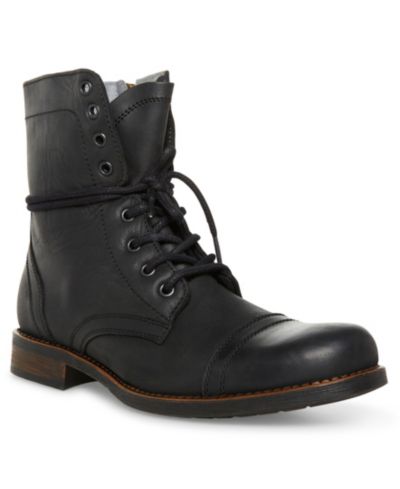 Steve Madden Men's Troopah Leather Boots