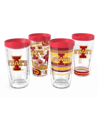 Набор стаканов Tervis Tumbler Iowa State Cyclones, 4 штуки, 16oz.