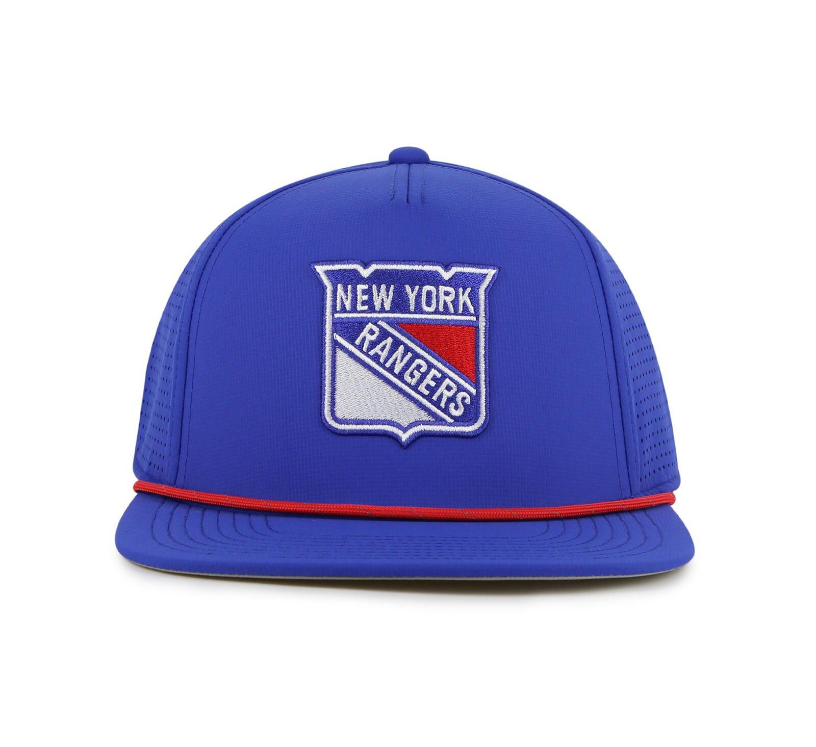 Мужская кепка American Needle Blue New York Rangers Buxton Pro Tech Adjustable