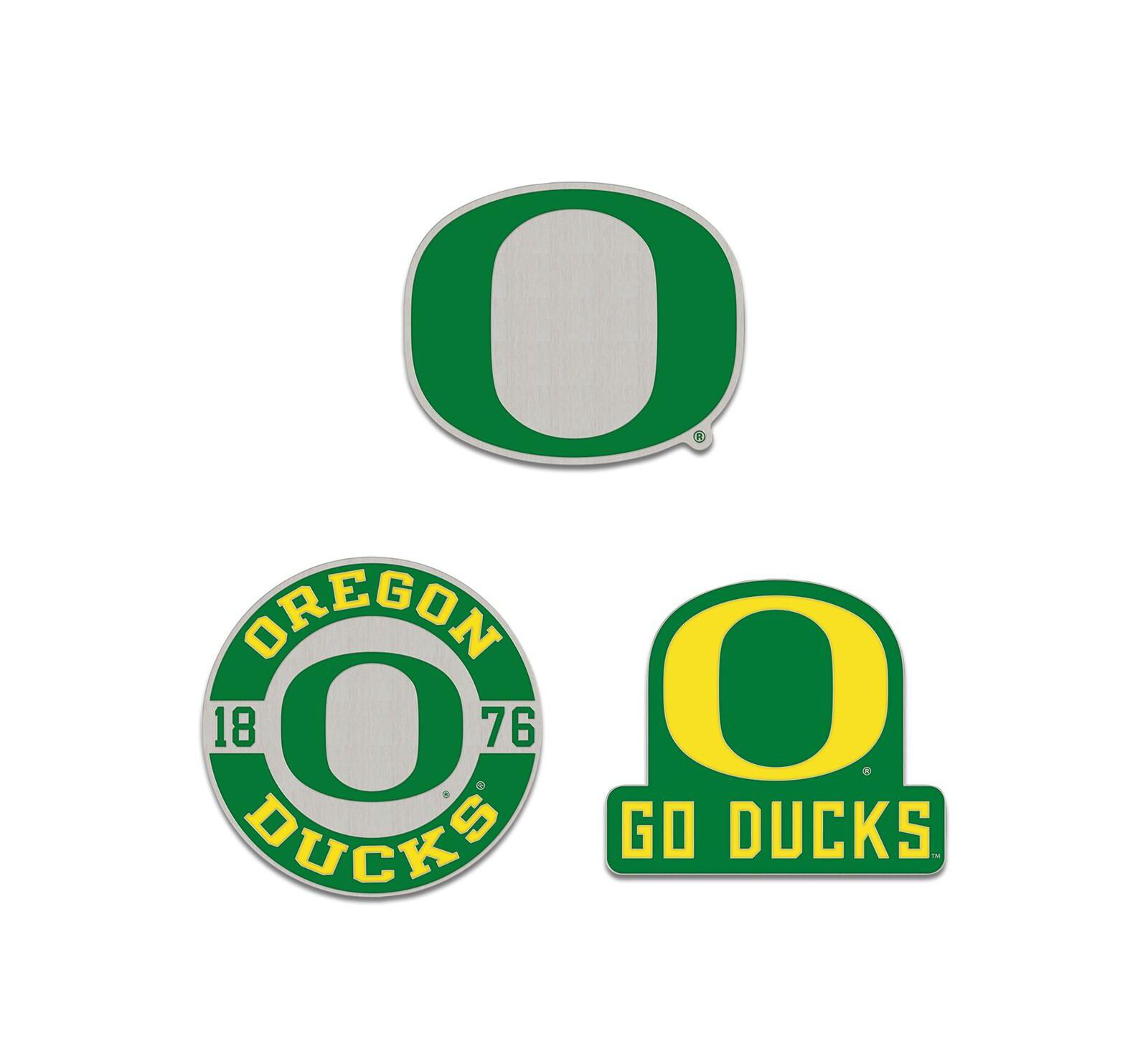 Wincraft Oregon Ducks Collector Pin, Set of 3