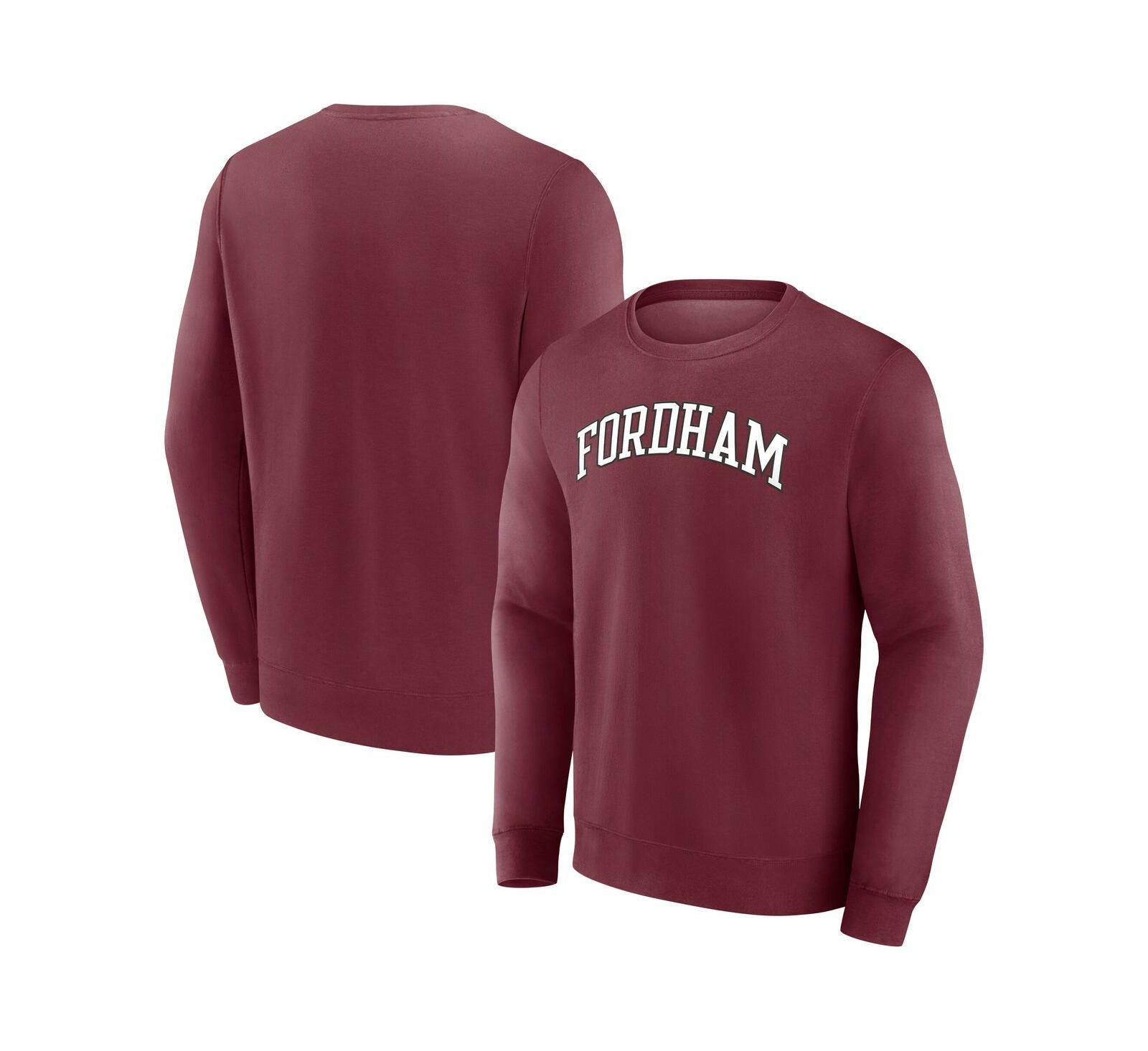 Худи Fanatics Men's Maroon Fordham Rams Short Name Pullover Sweatshirt