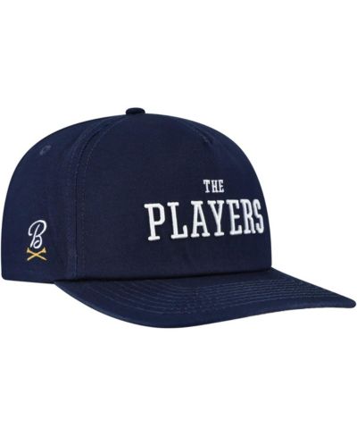 Мужская кепка Barstool Golf Navy 2025 THE PLAYERS Heritage Retro Snapback