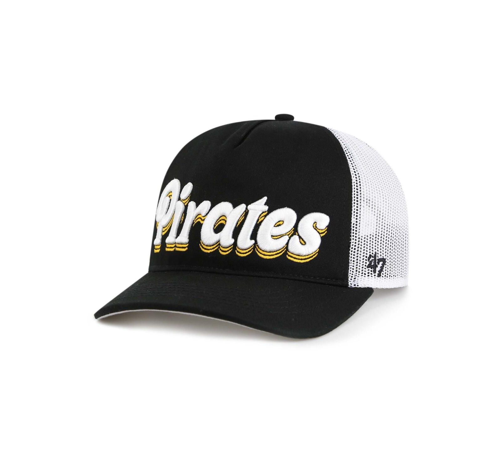 '47 Brand Women's Black Pittsburgh Pirates Biloxi Hitch Adjustable Hat