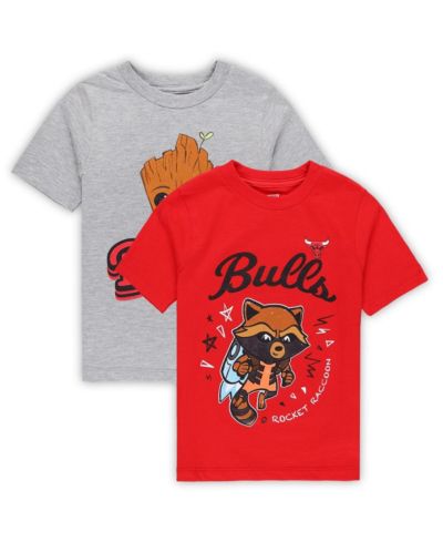 Детский комплект из 2-х футболок Outerstuff Chicago Bulls Guardians Of The Galaxy