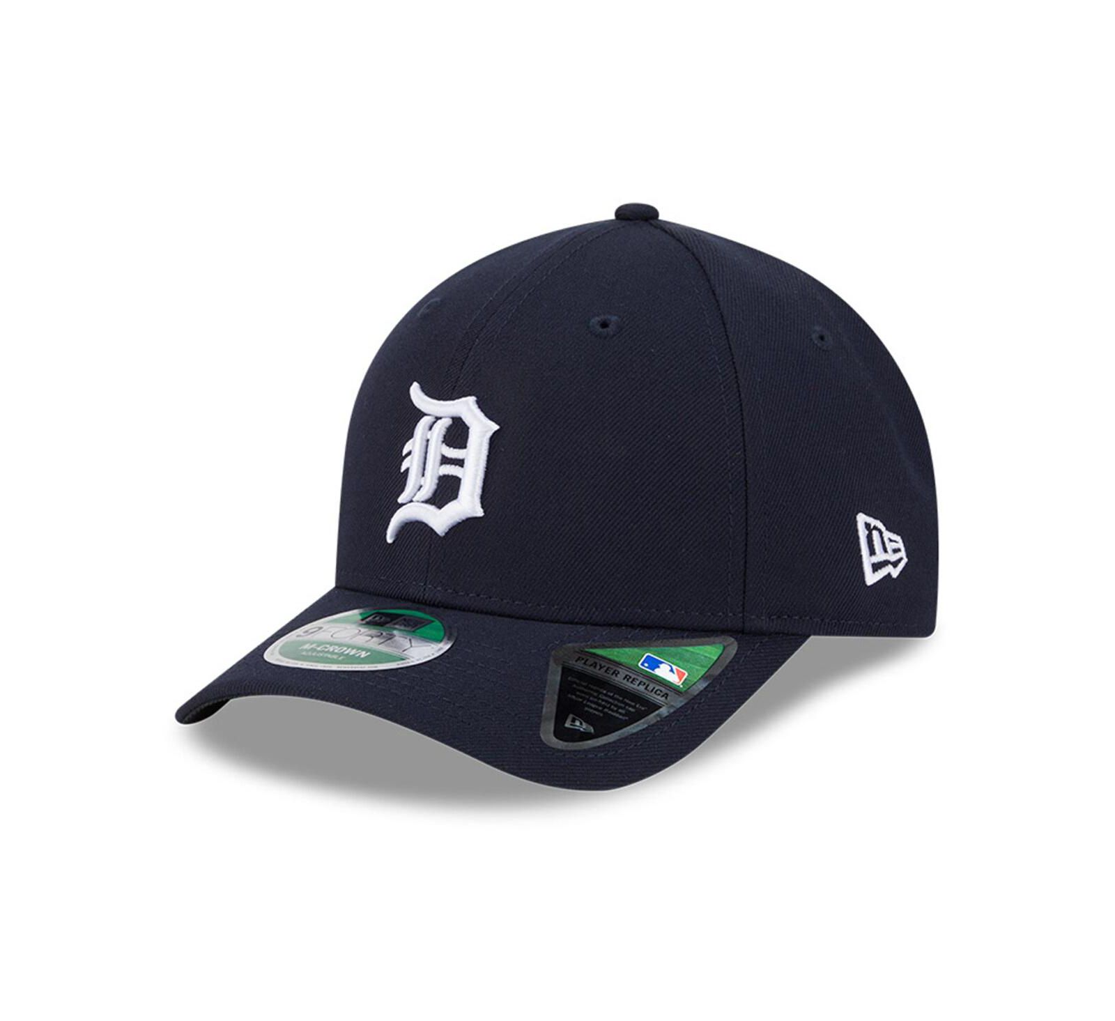 Мужская кепка New Era Detroit Tigers Player Replica 9FORTY Adjustable Navy