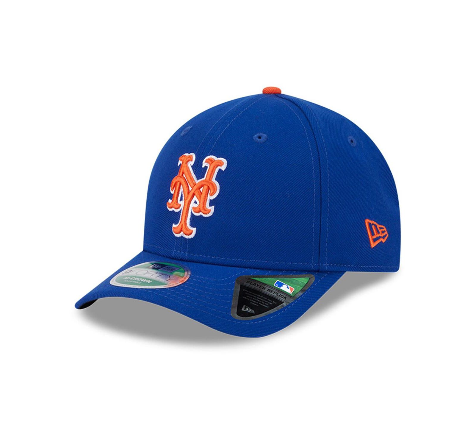 New Era Men's Royal New York Mets Player Replica 9FORTY Adjustable Hat