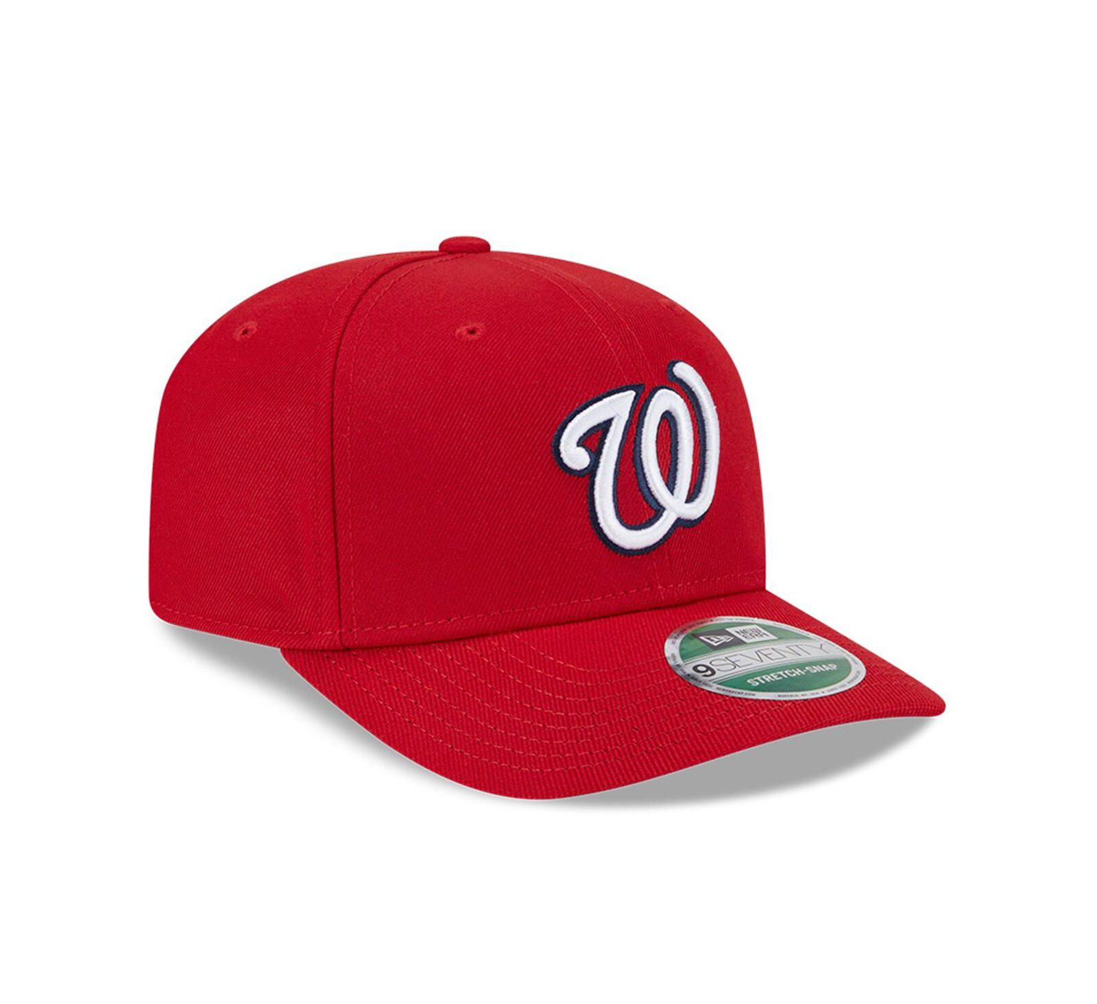 Мужская кепка New Era Washington Nationals Player Replica 9SEVENTY регулируемая