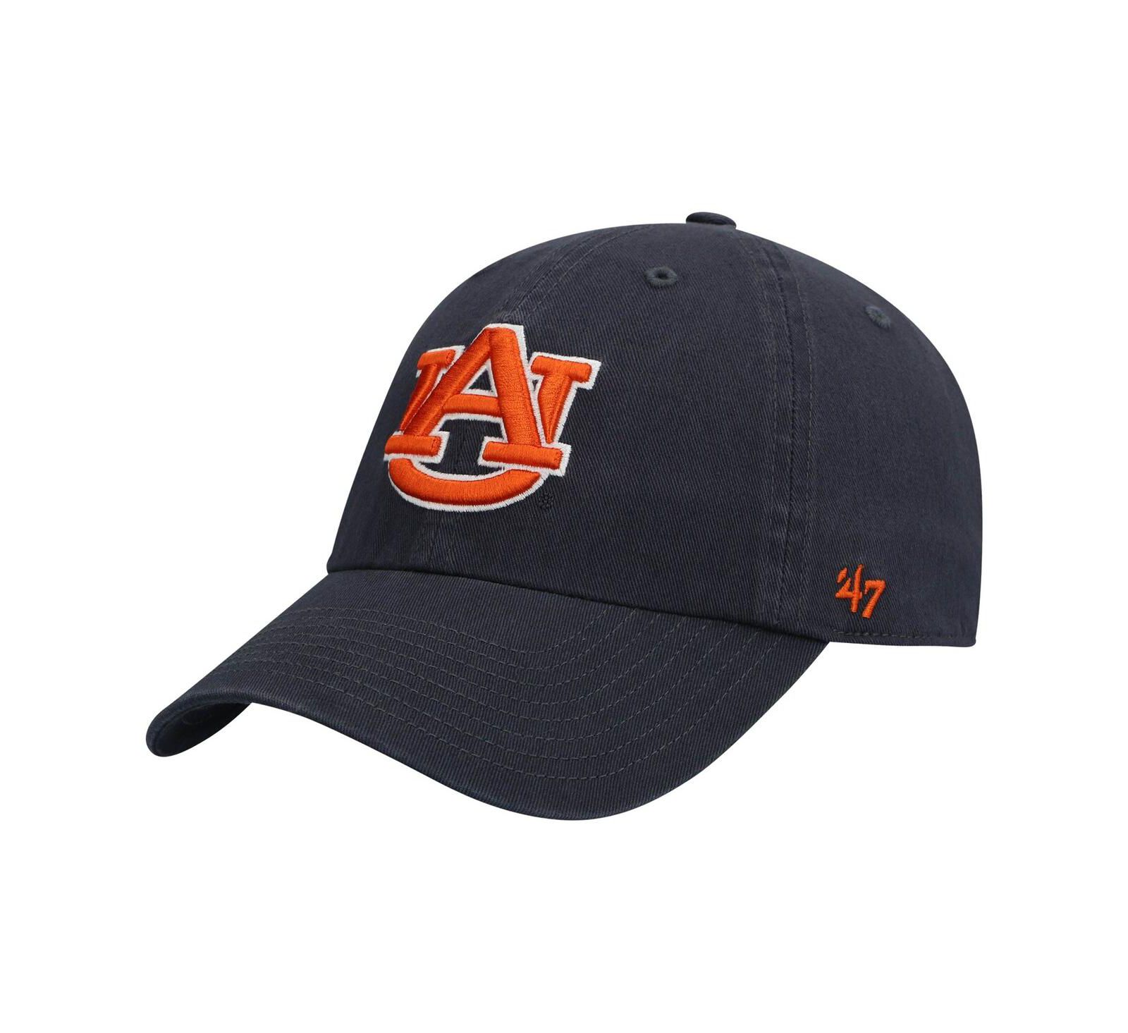 '47 Brand Men's Navy Auburn Tigers Vintage Clean Up Adjustable Hat