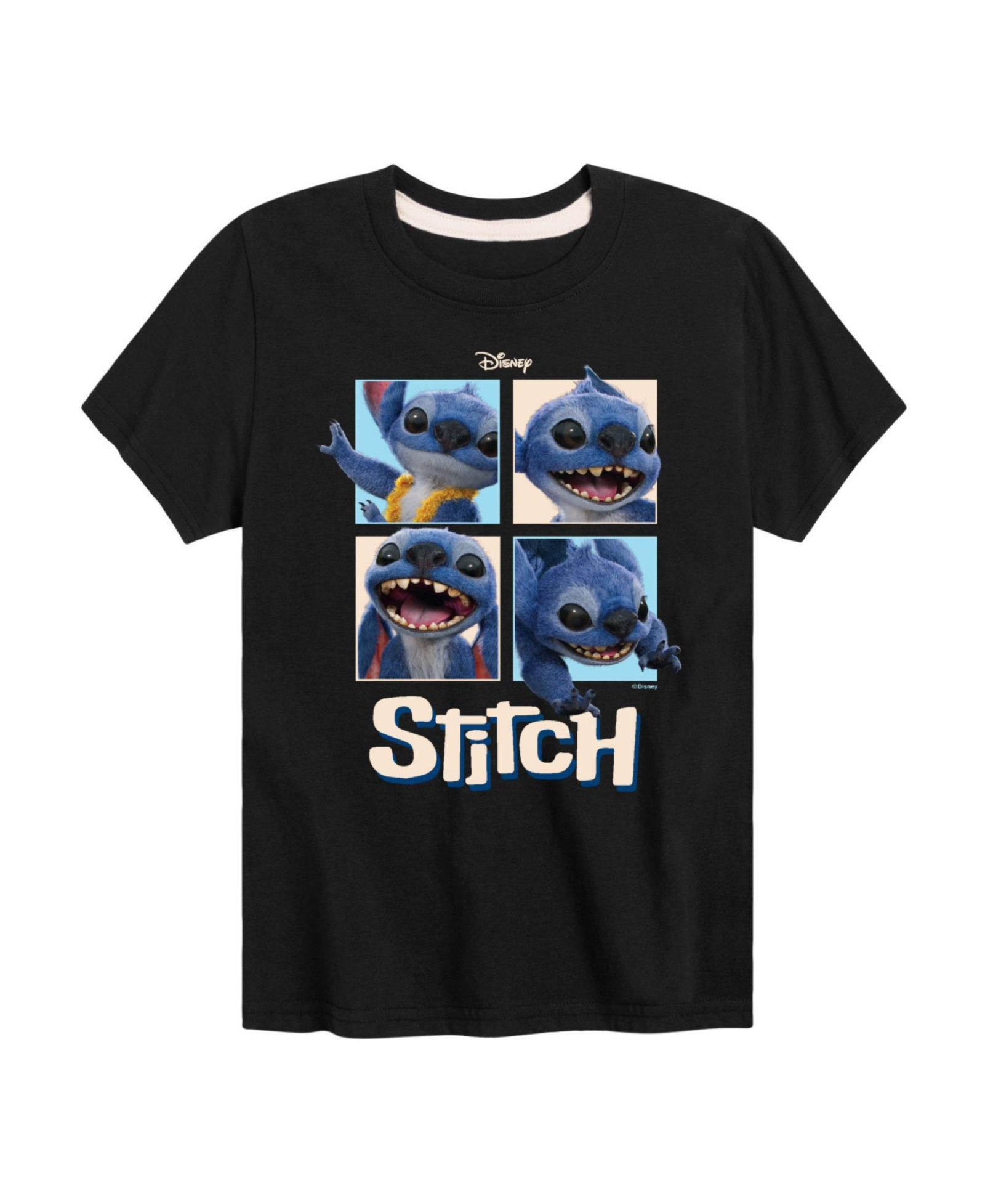 Lilo & Stitch Детская футболка Lilo Stitch Live Action Stitch Graphic для мальчиков