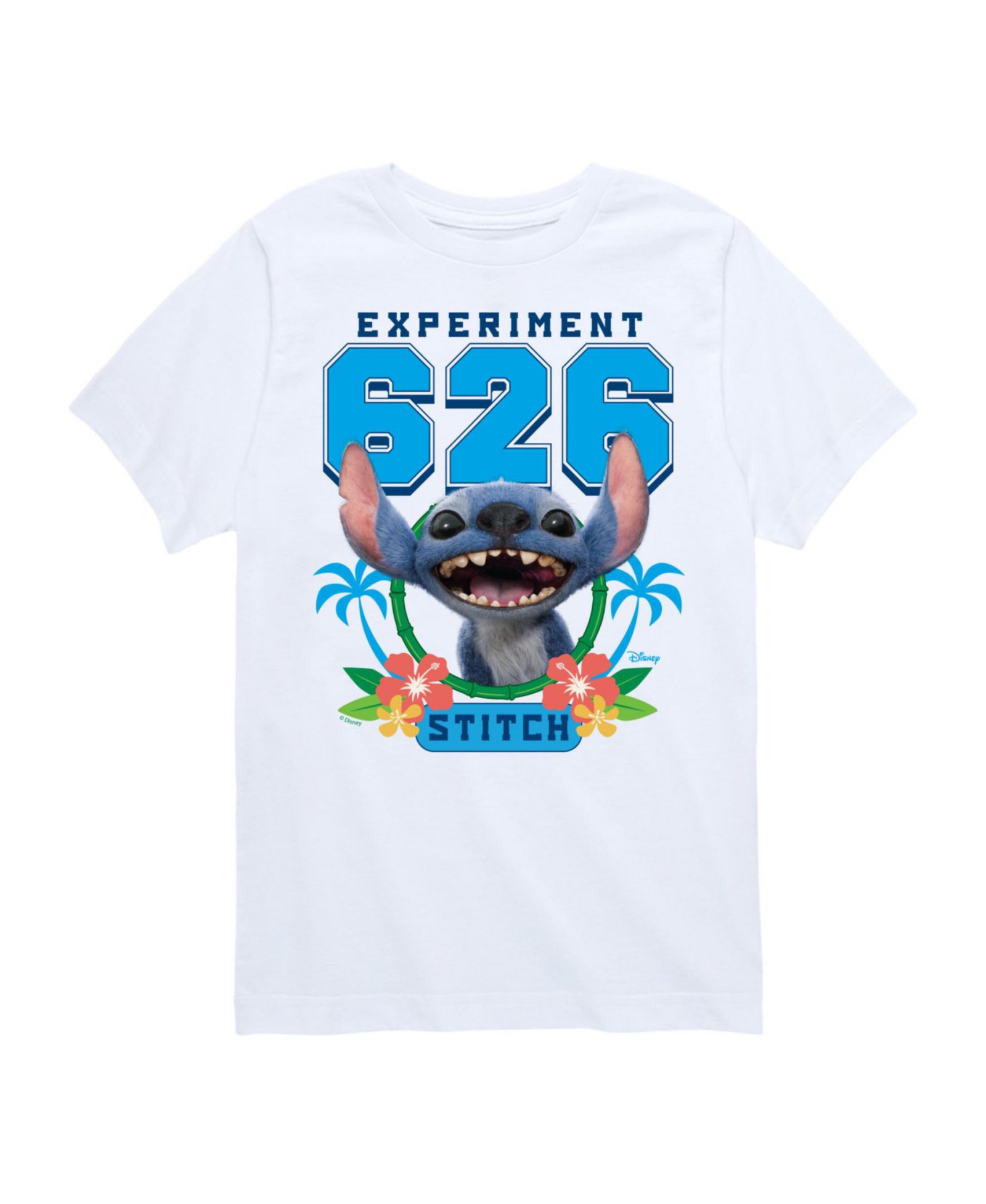 Футболка Lilo & Stitch Big Boys Lilo Stitch Live Action Stitch 626 Graphic
