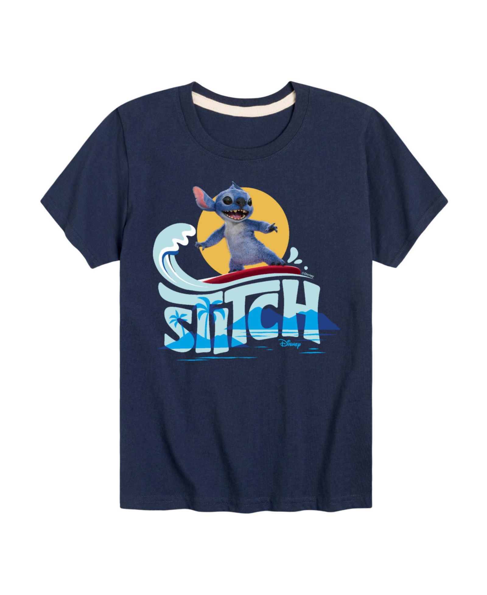 Детская футболка Lilo & Stitch с графическим принтивом