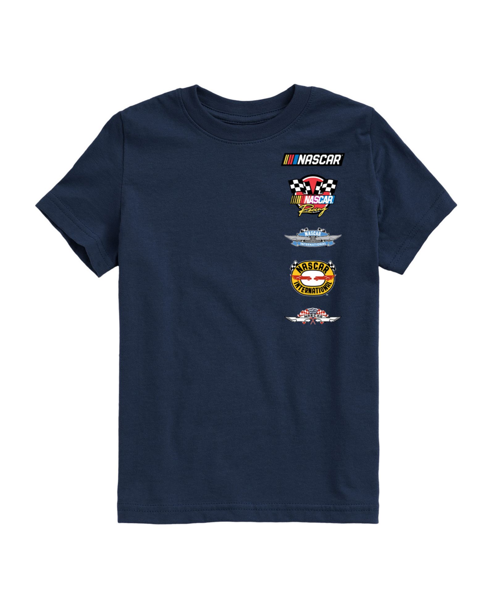 NASCAR Big Boys Racing Logos Graphic T-Shirt