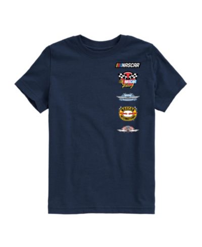 NASCAR Big Boys Racing Logos Graphic T-Shirt