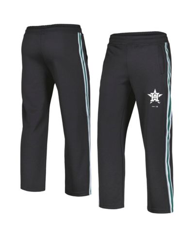 PLEASURES Men's Black Houston Astros Ballpark Track Pants