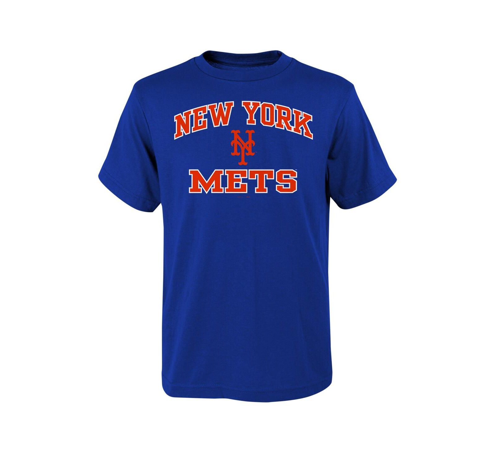 Детская футболка Outerstuff Royal New York Mets Heart Soul