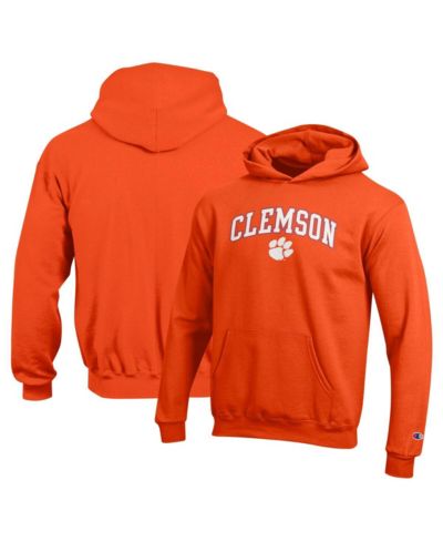Детское худи Champion Clemson Tigers оранжевого цвета