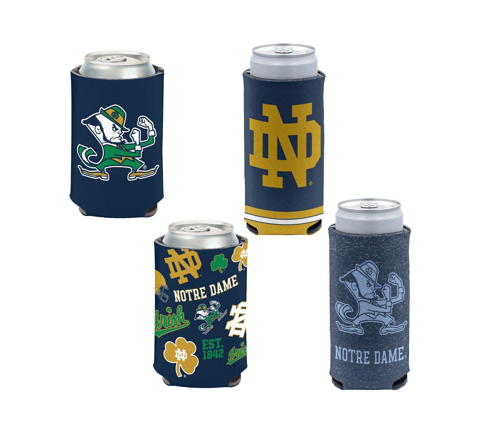 Wincraft Notre Dame Fighting Irish 12oz. Can Slim Can Coolers, Set of 4