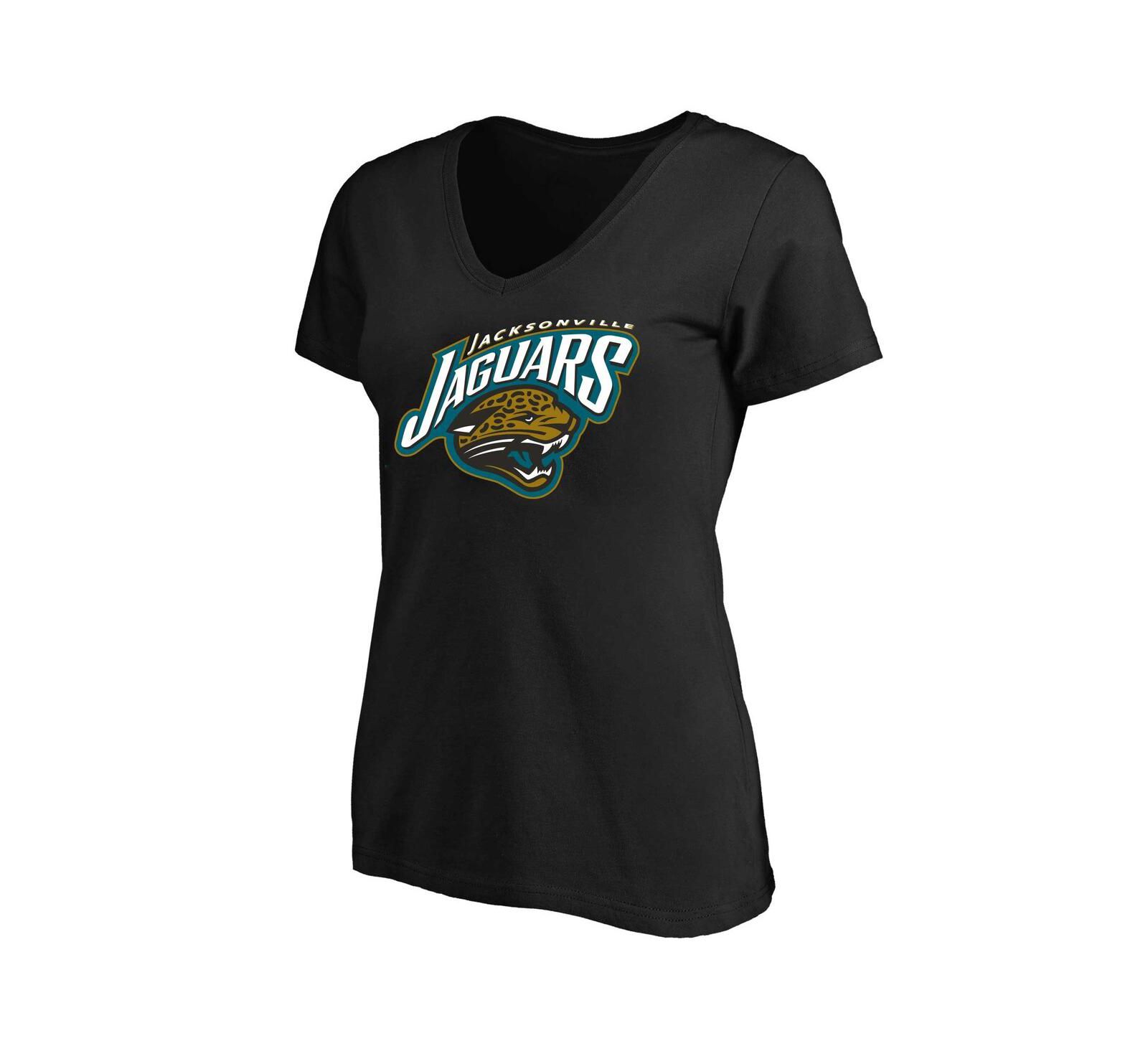Женская футболка Mitchell & Ness Jacksonville Jaguars Plus Size Classic Logo, черная