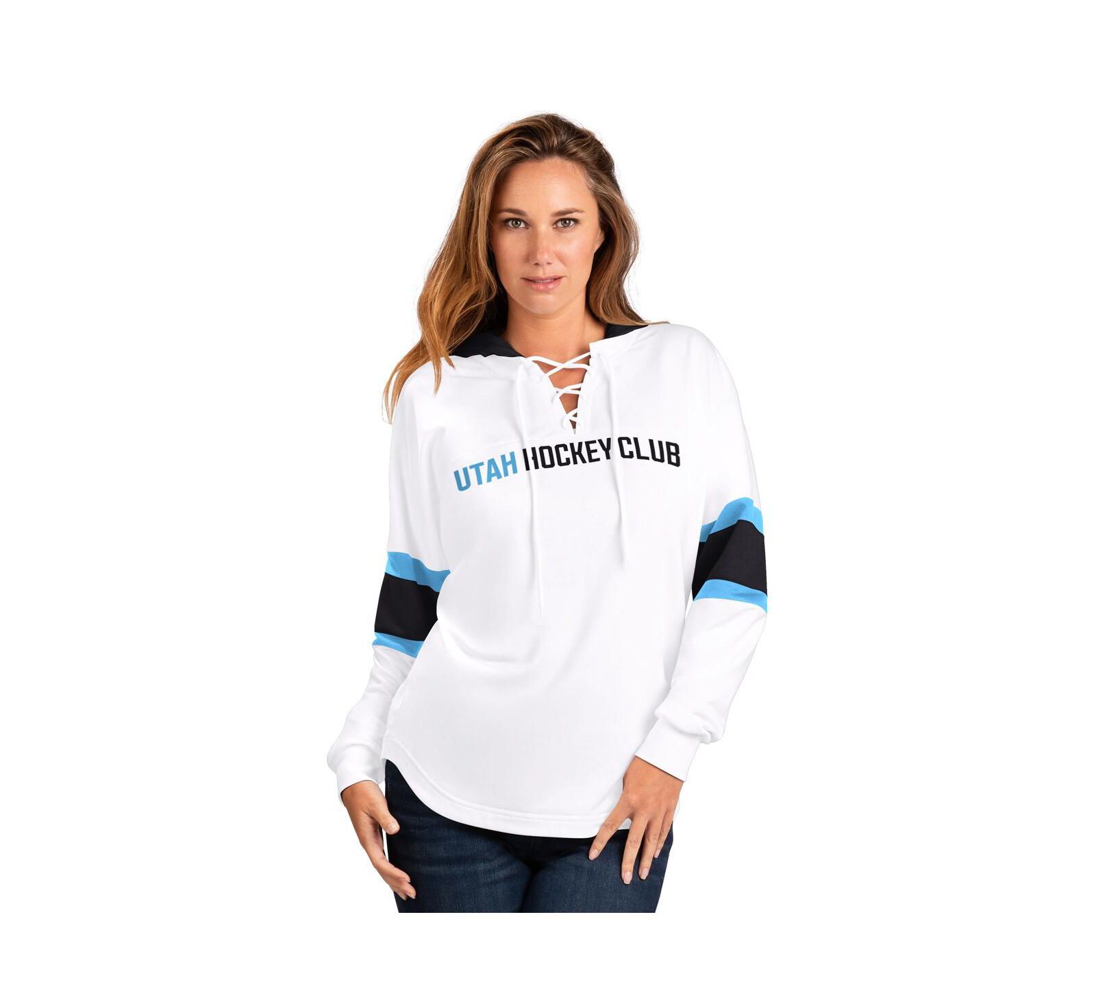 Женское худи G-III 4Her by Carl Banks White Utah Hockey Club