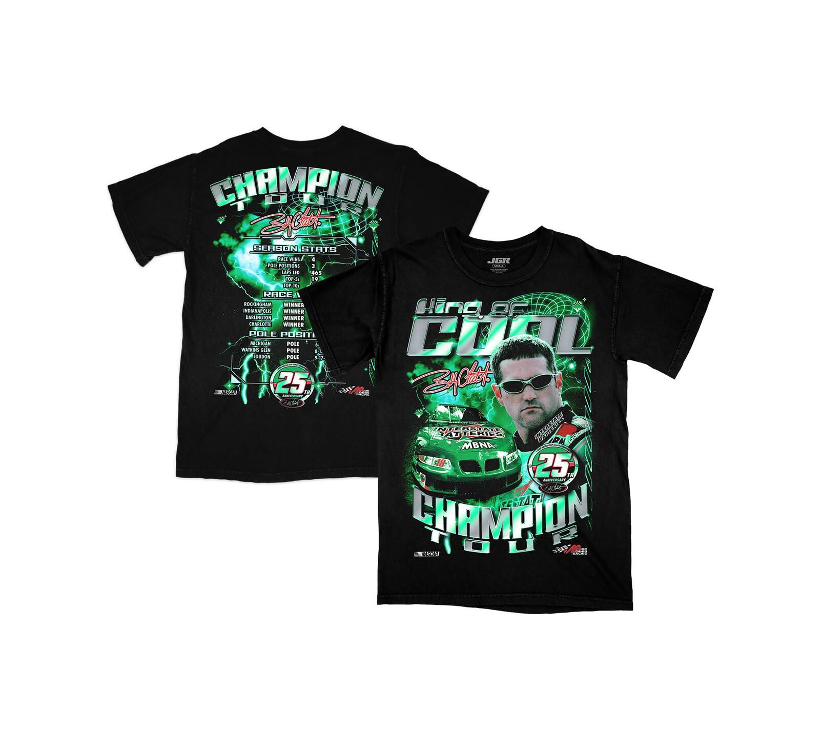 Мужская футболка Joe Gibbs Racing Team Collection Black Bobby Labonte