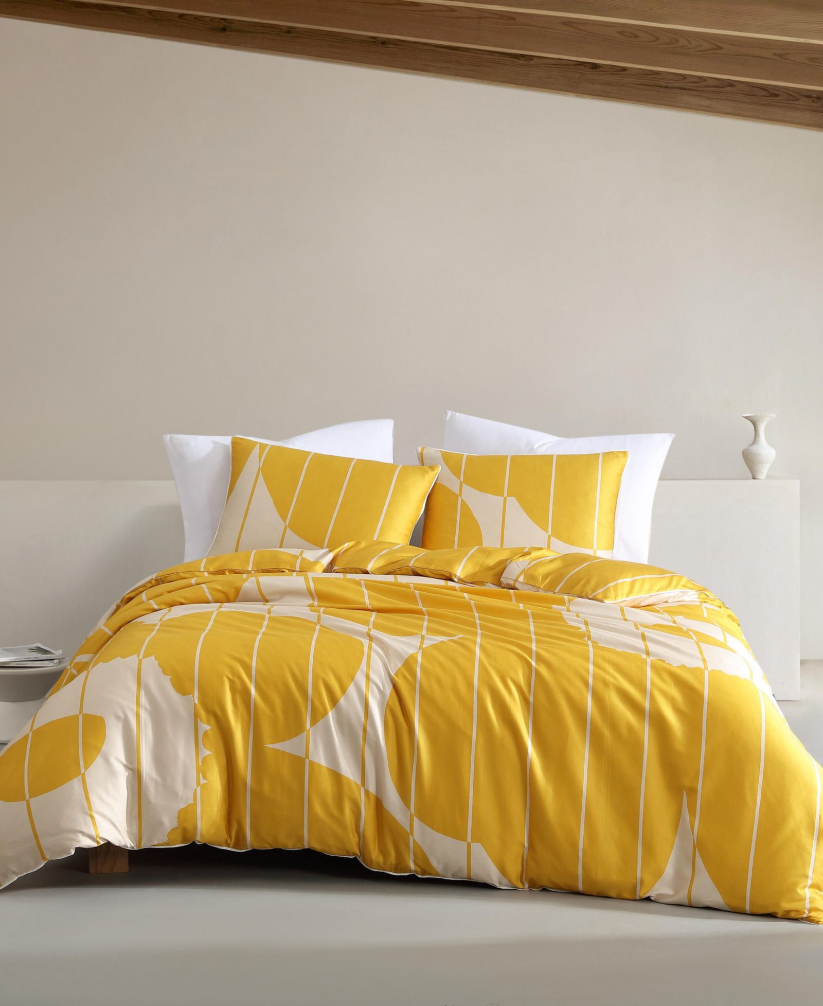 Marimekko комплект пододеяльников Vesi Unikko Cotton Sateen 3-Pc., King