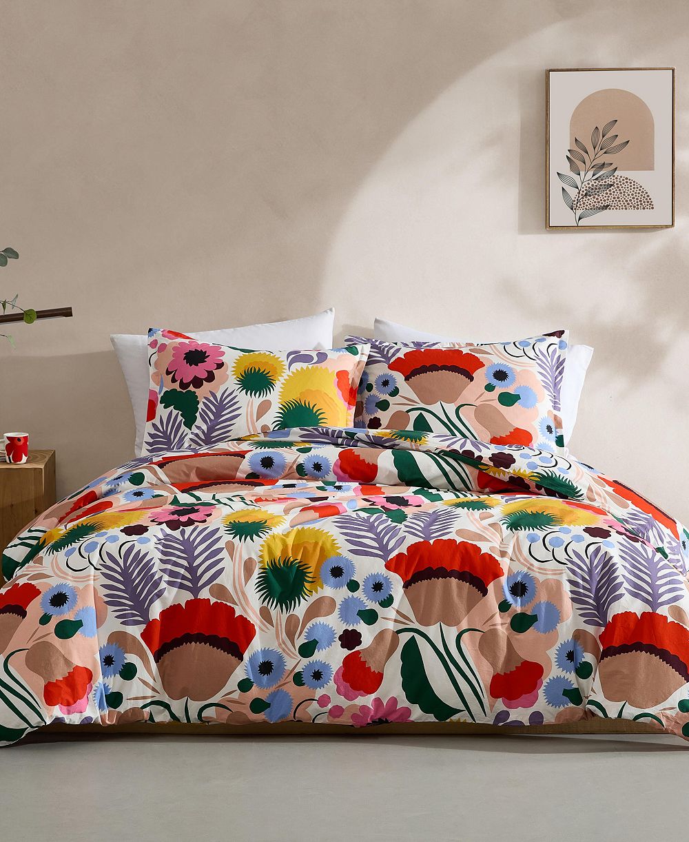 Marimekko комплект пододеяльников из хлопкового перкаля Ojakellukka, 3 предмета, King