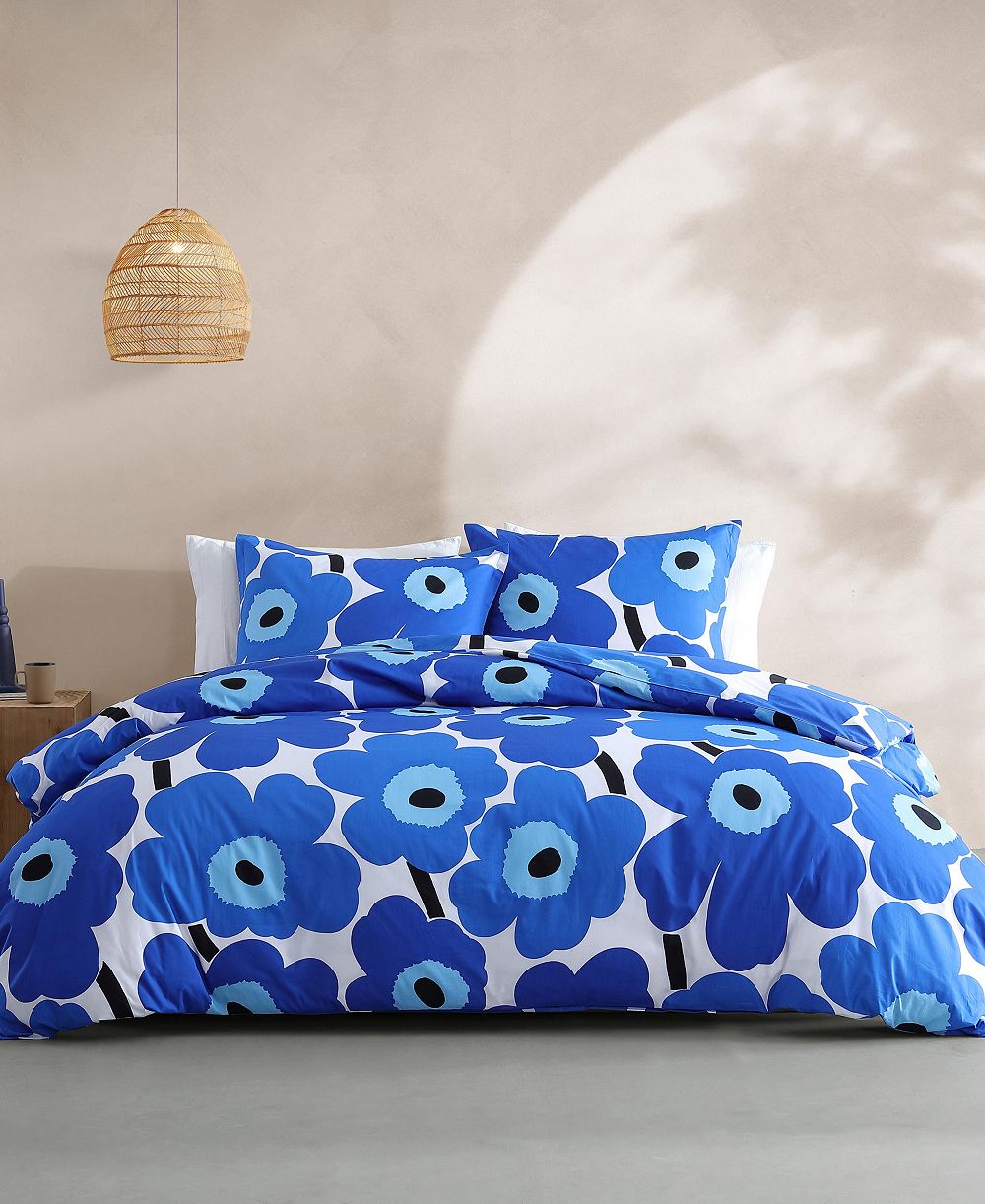 Marimekko Unikko хлопковая скатерть 3-Pc. комплект 3 шт., Full/Queen