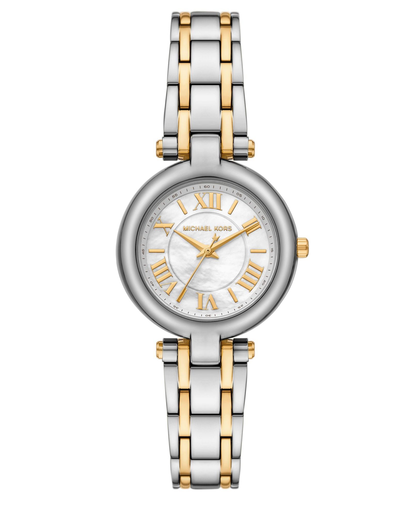 Женские часы Michael Kors Laney Three-Hand Two-Tone Stainless-Steel, 30mm