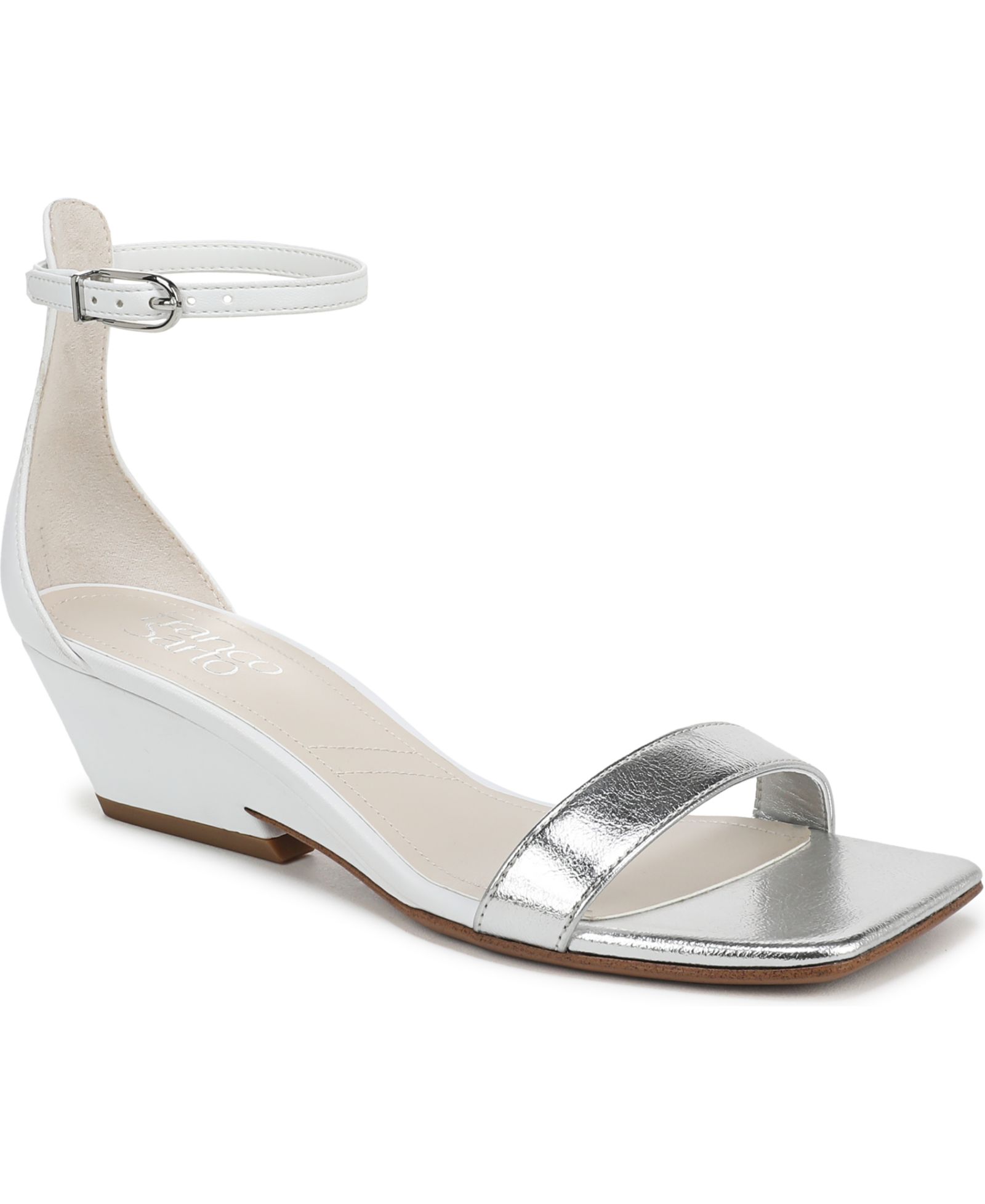 Franco Sarto Women's Sadie Open Square Toe Strappy Dress  Sandals