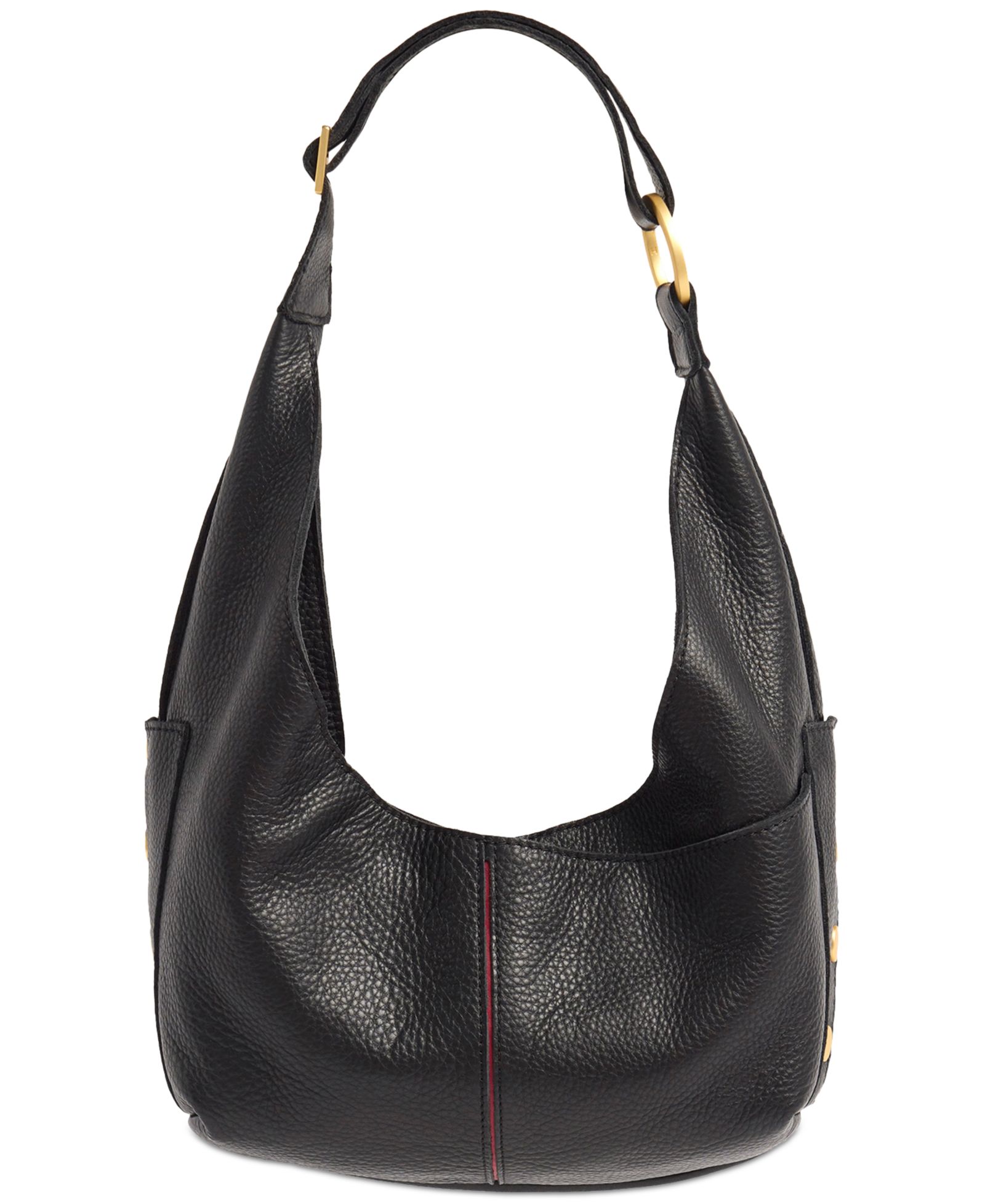 Hammitt Tom Zipper Small Leather Hobo Handbag