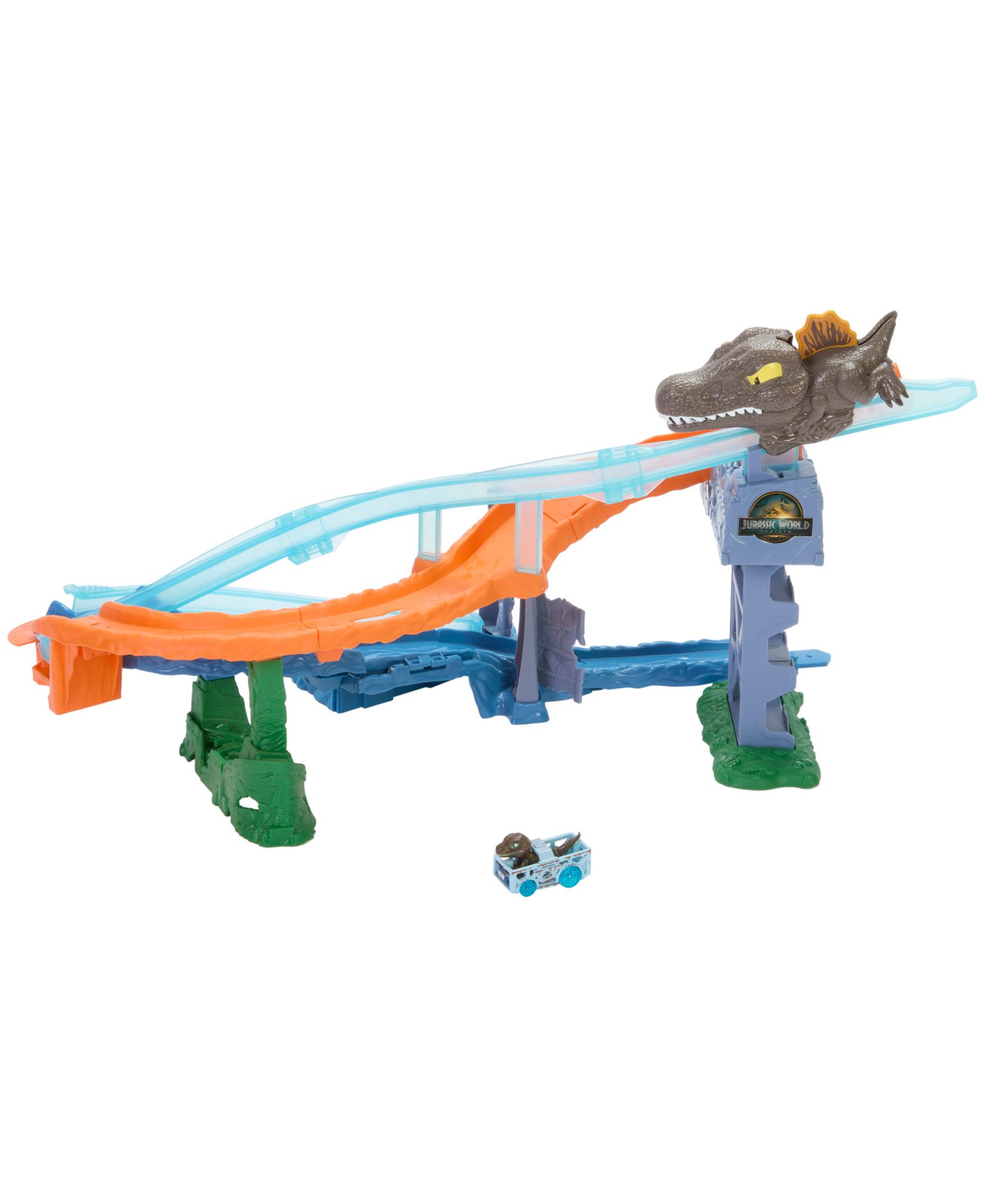 Набор трековых машинок Hot Wheels Jurassic World RacerVerse