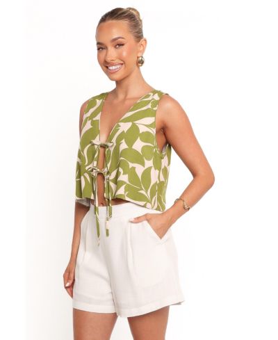 Petal and Pup Женский топ Valia с завязками