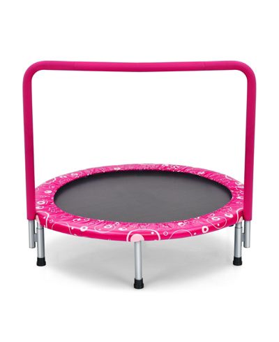 Детский мини-батут KUYOTQ 36 Inch с защитным поручнем