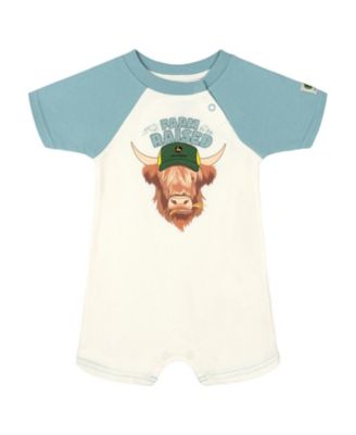 Детский комбинезон John Deere One Piece Short Sleeve Romper