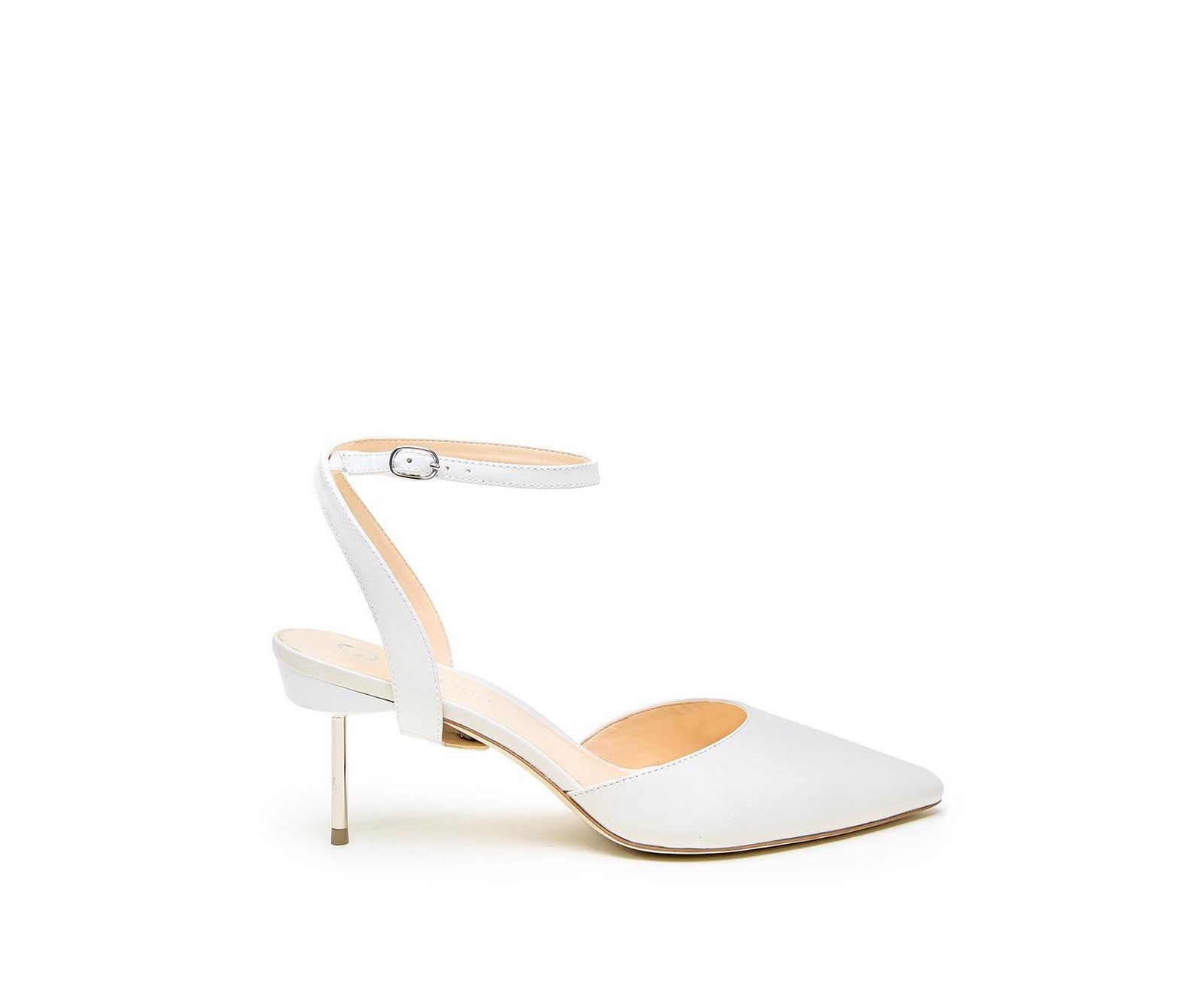 Alterre Women's White Marilyn Customizable Bridal Stilettos