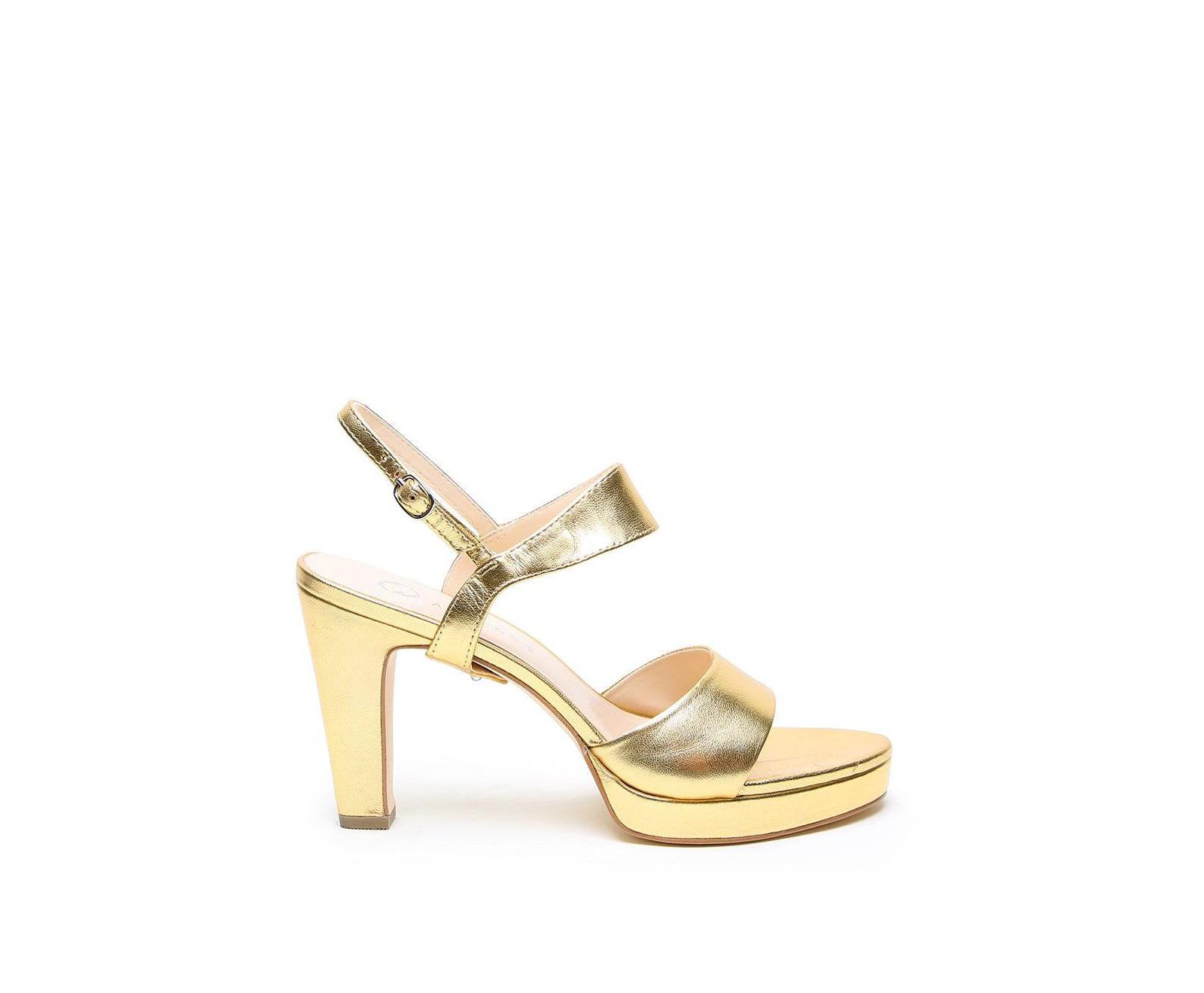 Alterre Women's Gold Elsie Customizable Platform