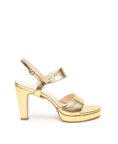 Alterre Women's Gold Elsie Customizable Platform
