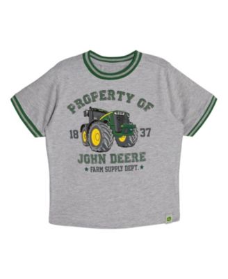 John Deere детская футболка с коротким рукавом для мальчиков