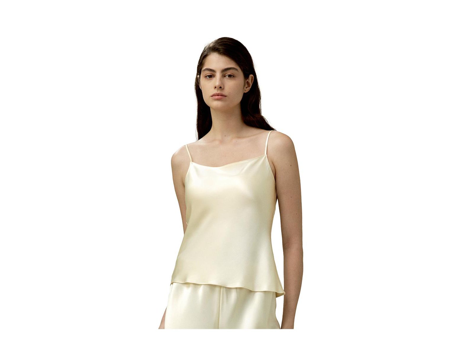 LILYSILK Женская шелковая майка Double-Faced Silk Charmeuse